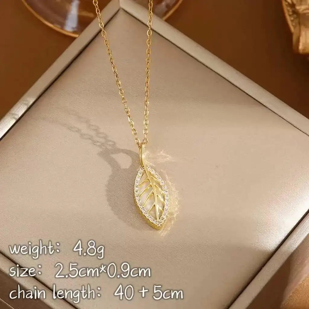 Gold- Cat Eye Necklace