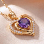 Gold- Chain Pendant Necklace