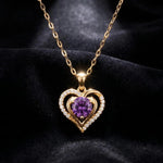 Gold- Chain Pendant Necklace