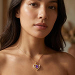 Gold- Chain Pendant Necklace