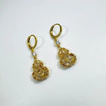 Gold Gourd Earrings