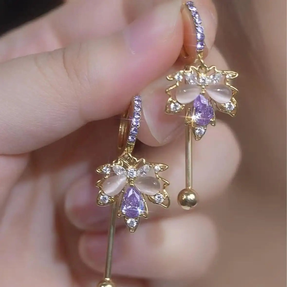 Gradient Maple Leaf Earrings