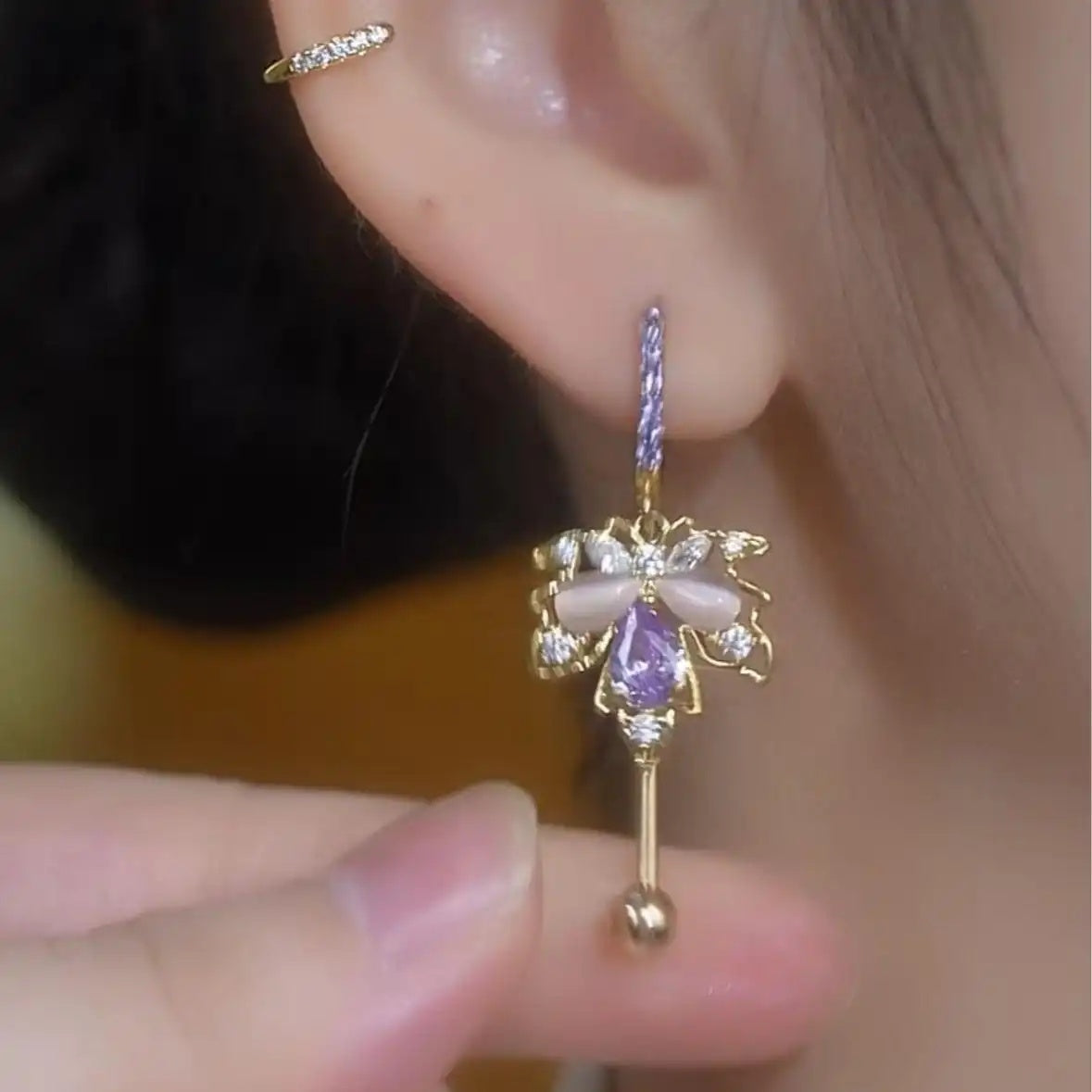Gradient Maple Leaf Earrings