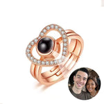 Heart 2-In-1 Couple Ring