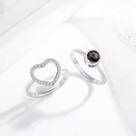Heart 2-In-1 Couple Ring