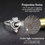 Heart Arrow Memory Ring