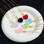 Heart Gold- Pendant Necklace