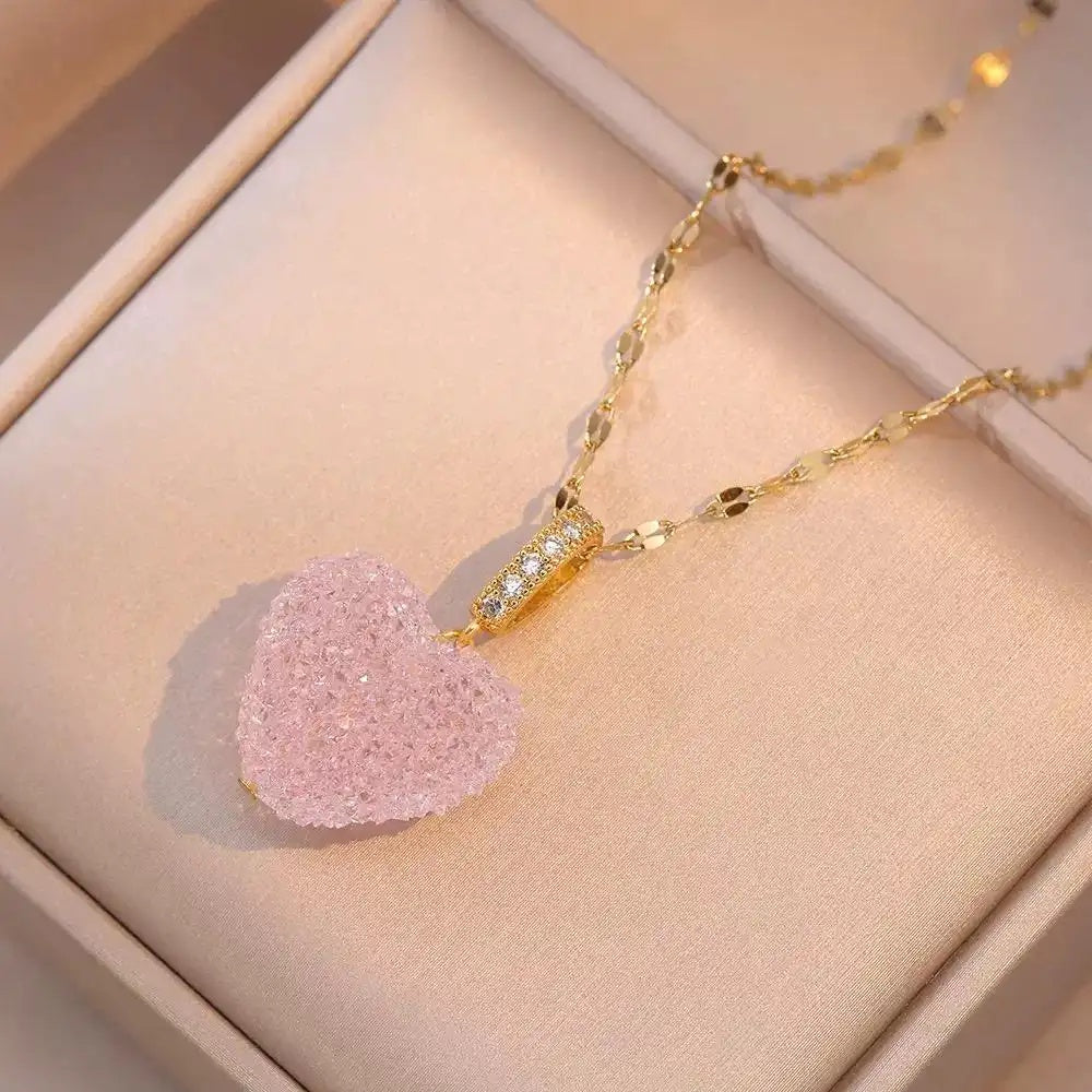 Heart Gold- Pendant Necklace