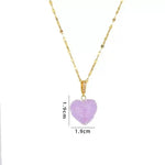 Heart Gold- Pendant Necklace