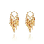Heart-Shaped Leaf Tassels Ear Cuffs