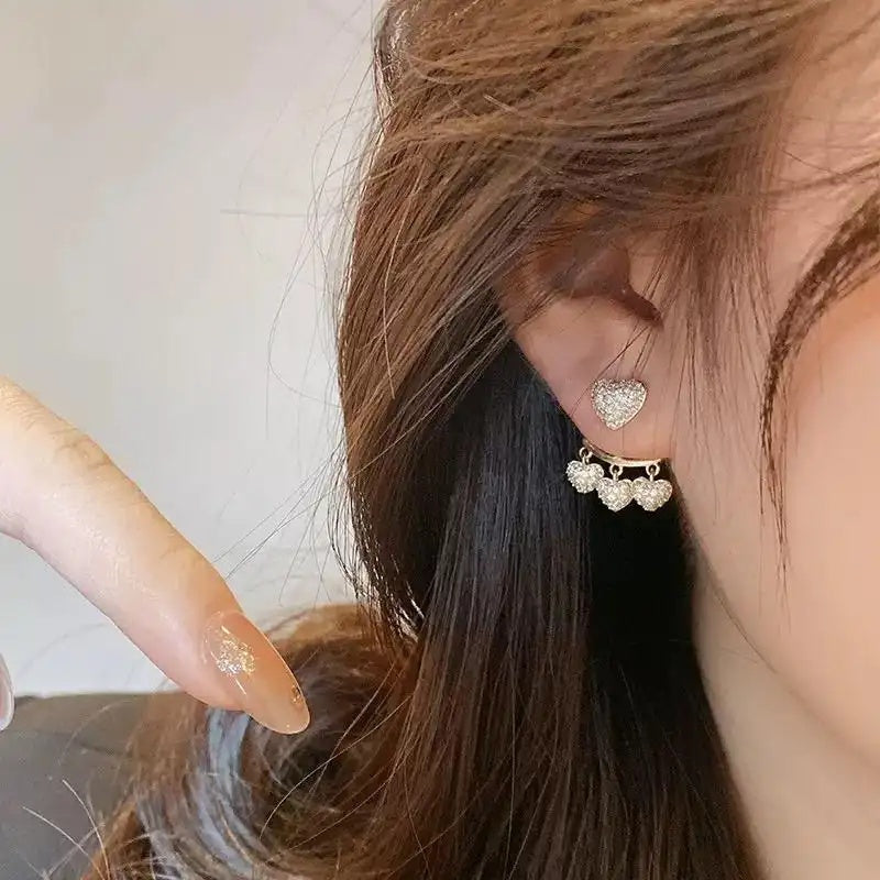 Heart Stud Earrings