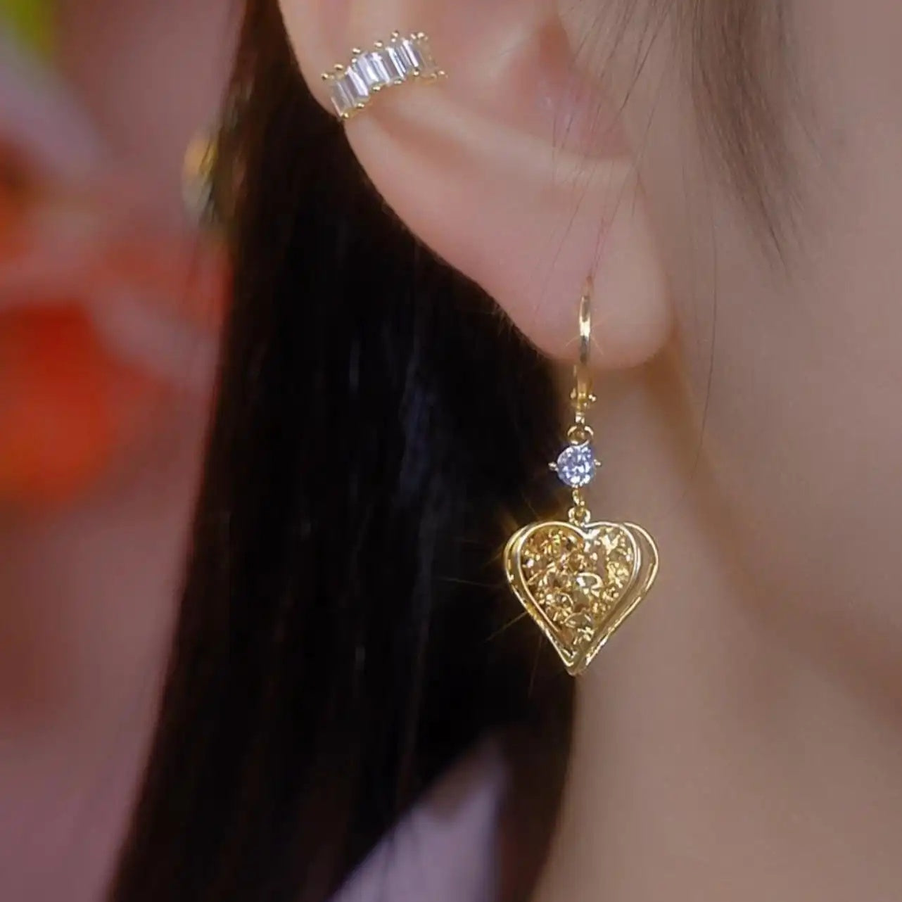 Heartfelt Love Drop Earrings