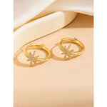 Hexagram Minimalist Ear Cuffs