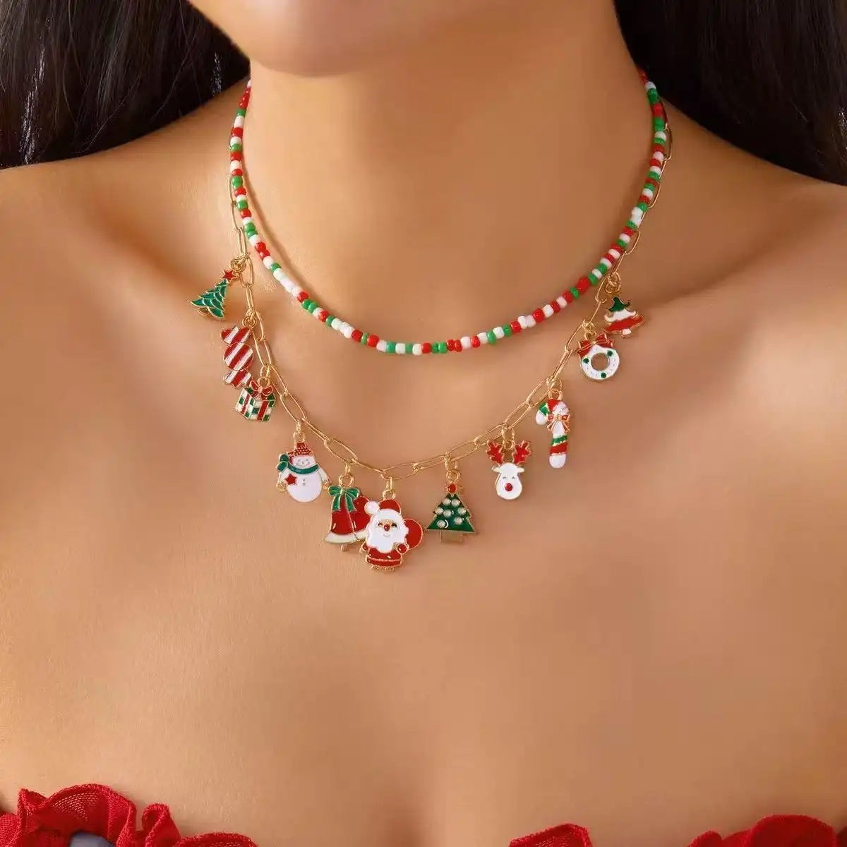 Holiday Gift Pendant Necklace