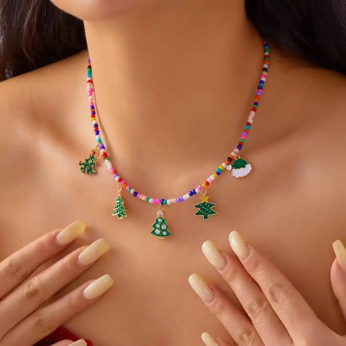Holiday Gift Pendant Necklace