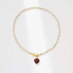 Holiday Heart Pendant Necklace