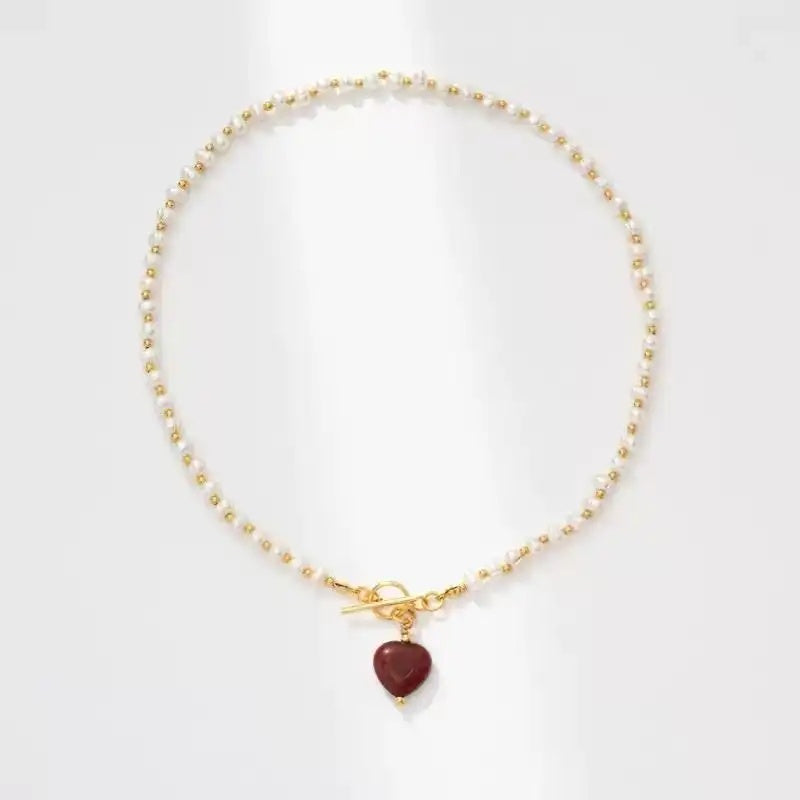 Holiday Heart Pendant Necklace