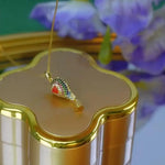 Hot Air Balloon Pendant Necklace