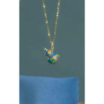 Hot Chinese Retro Enamel Colorful Necklace