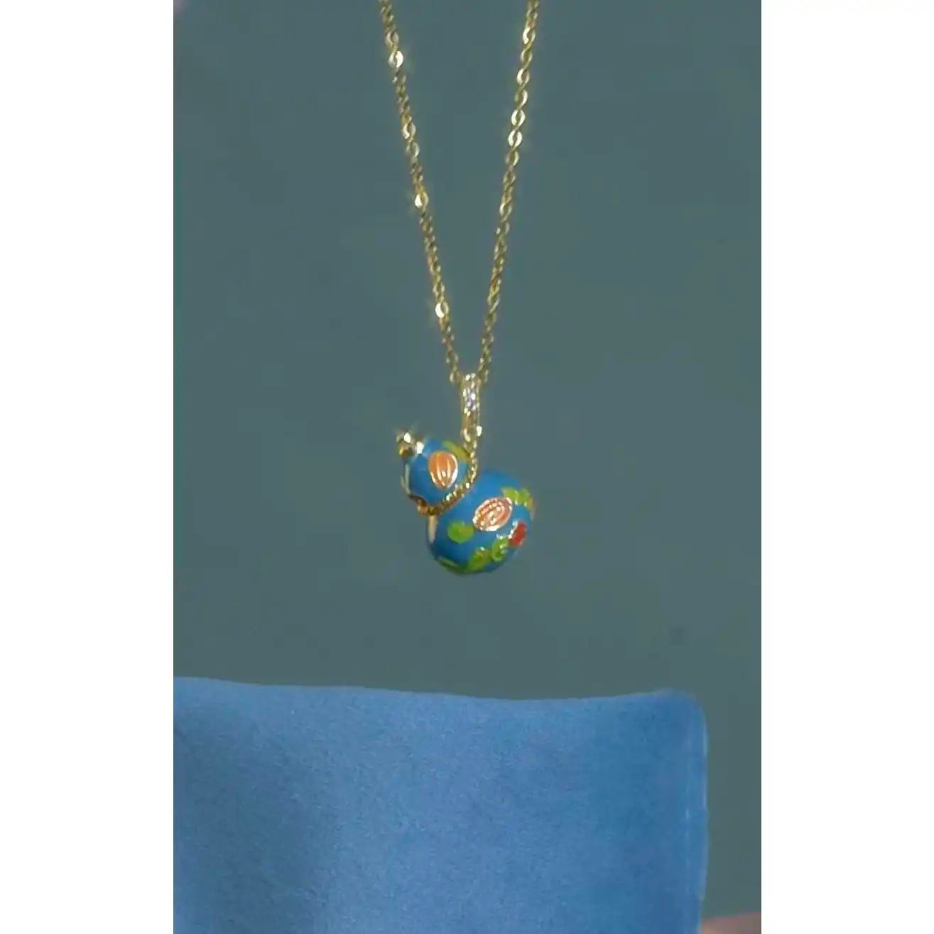 Hot Chinese Retro Enamel Colorful Necklace