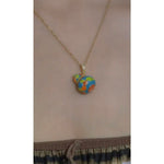 Hot Chinese Retro Enamel Colorful Necklace