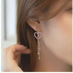 Hot Valentine's Day Love Shining Drop Earrings