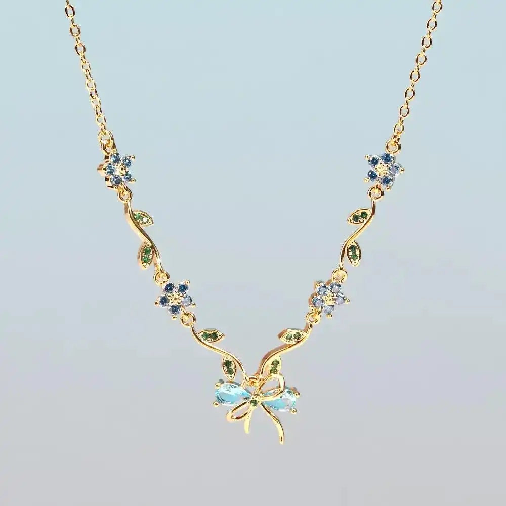 In Stock Peach Blossom Necklace
