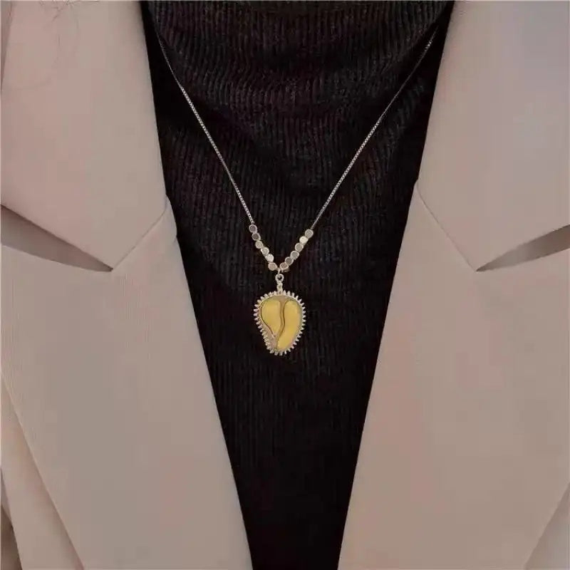 Japanese and Korean Designed Durian Pendant Necklace