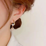Korean Dongdaemun Crystal Ear Cuffs