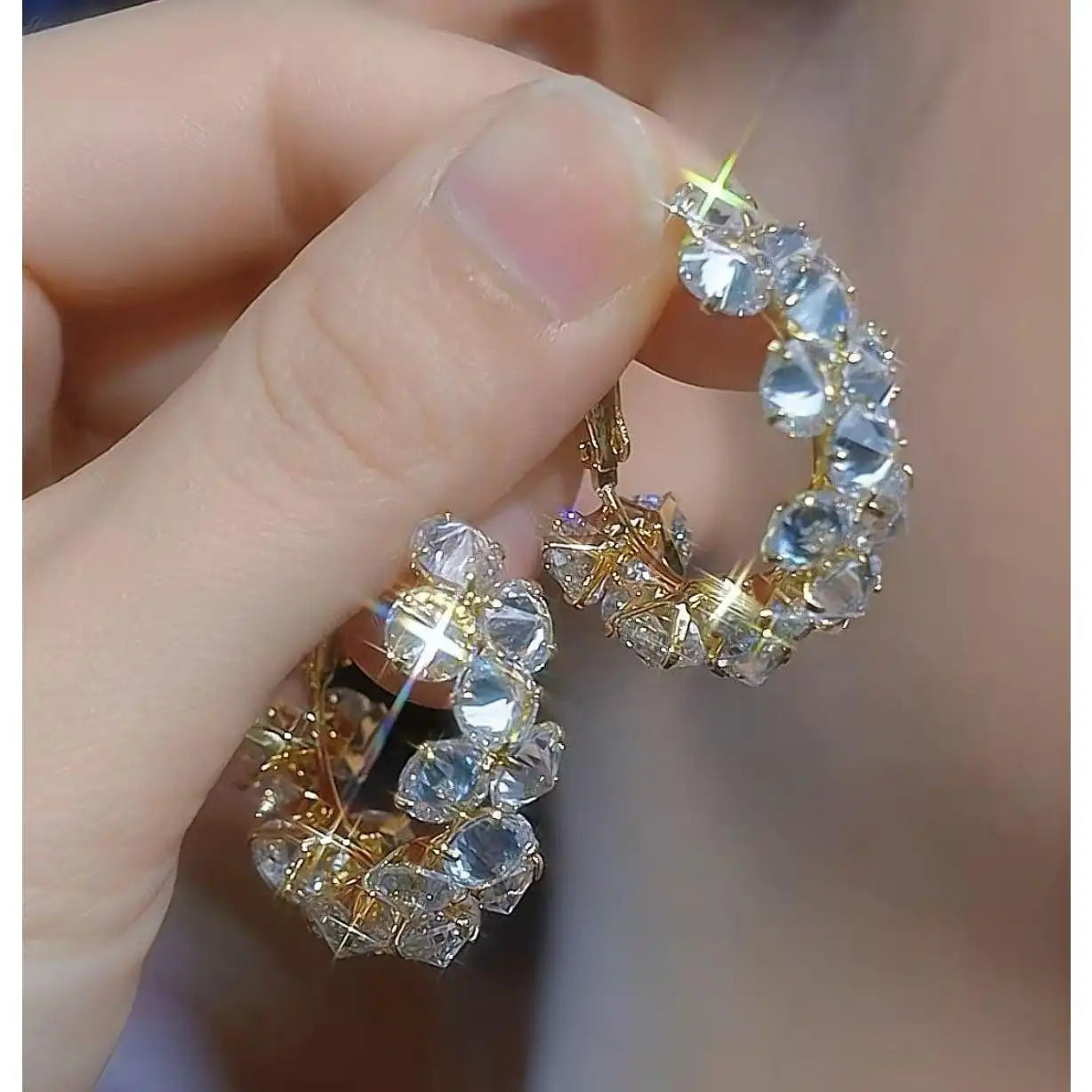 Korean Hoop Earrings