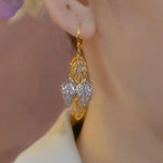 Korean Leaf Wealth Earrings