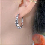 Korean Minimalist Lightweight Hoop Earrings
