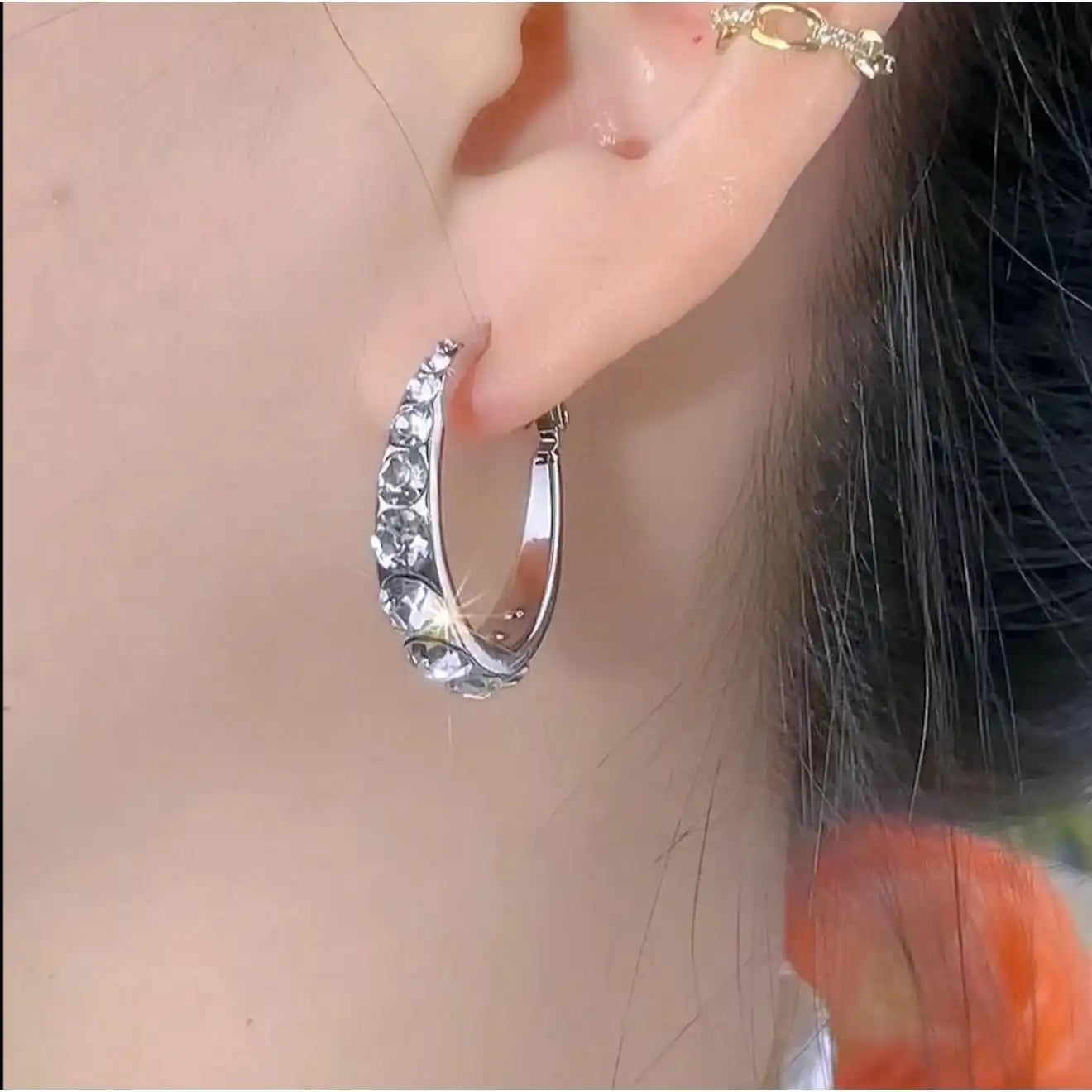 Korean Minimalist Lightweight Hoop Earrings