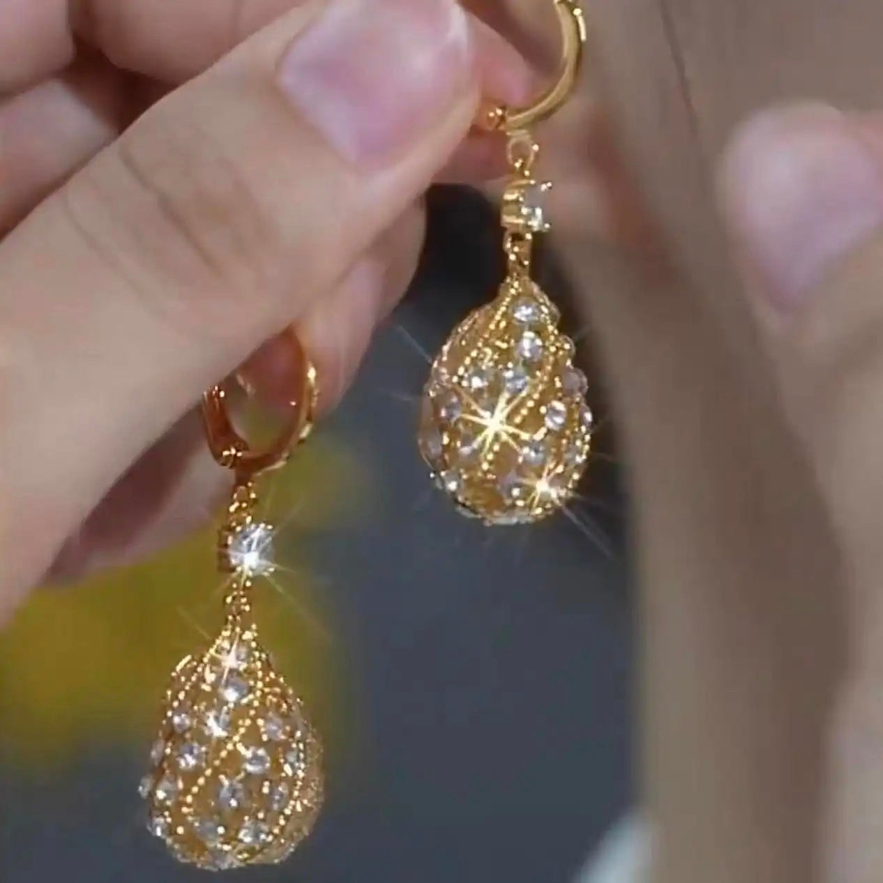 Korean Short Everyday Drop Earrings
