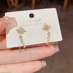 Korean Starburst Crystal Ear Cuffs