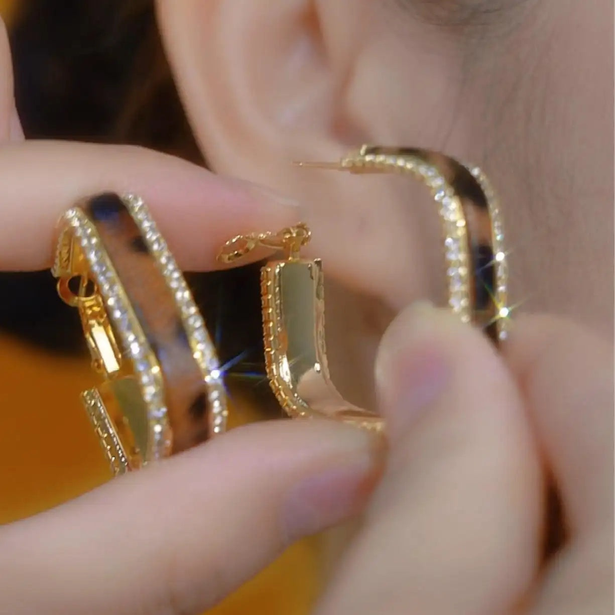 Large Hoop Earrings