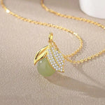 Leaf Minimalist Leaf Necklace