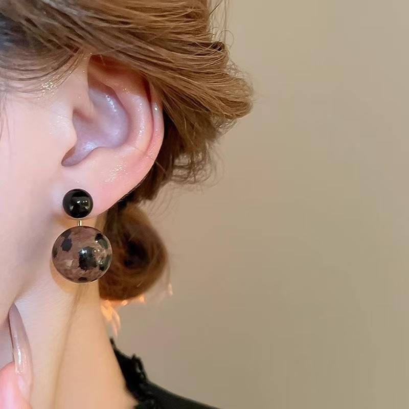 Leopard Print Earrings
