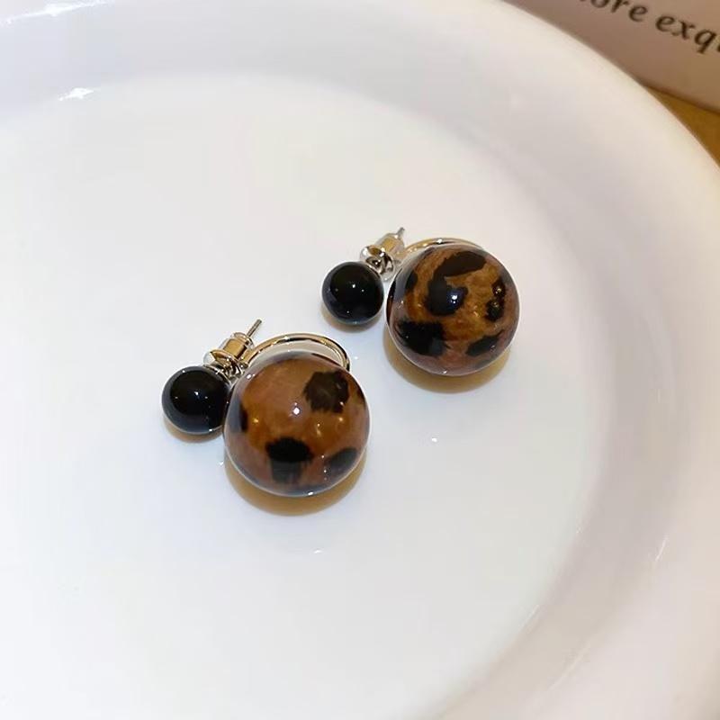 Leopard Print Earrings