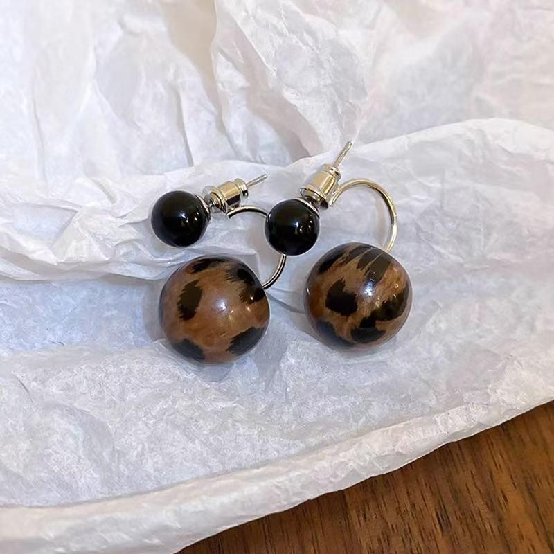 Leopard Print Earrings