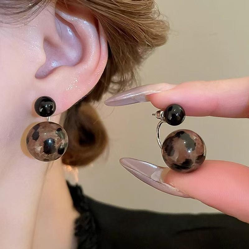 Leopard Print Earrings