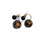 Leopard Print Earrings