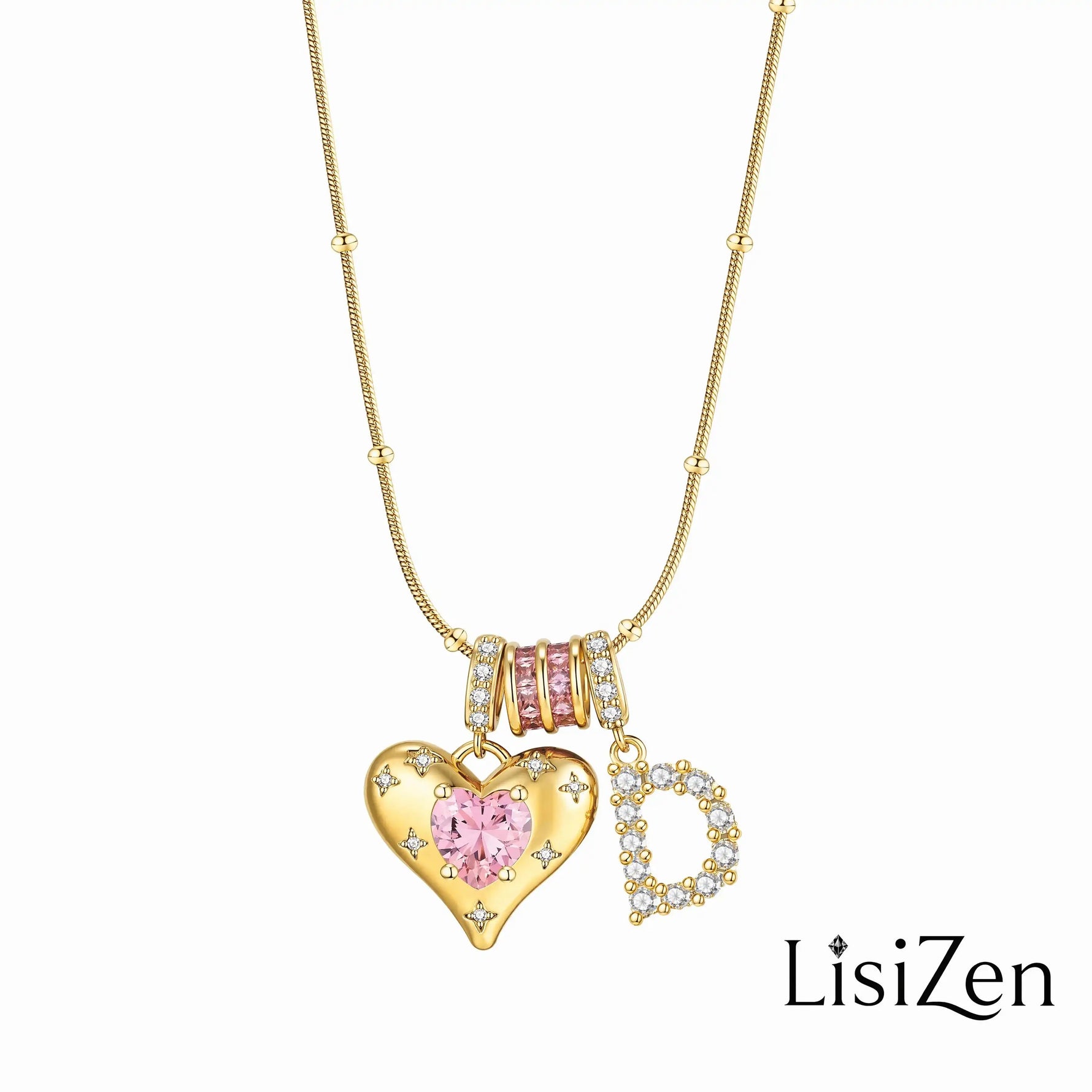 Letter Love Diy Alphabet Best Necklace