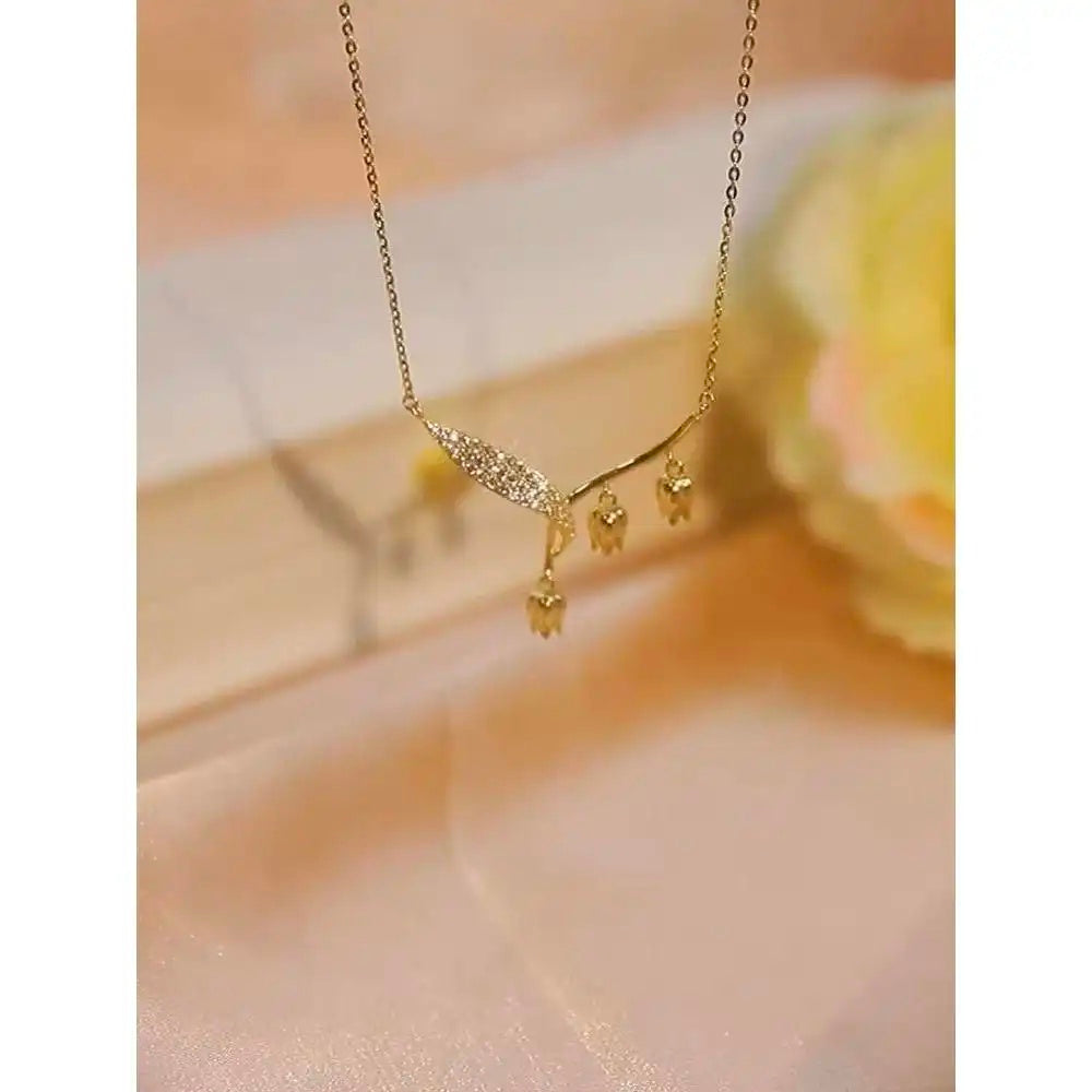 Lily of the Valley Pendant Necklace