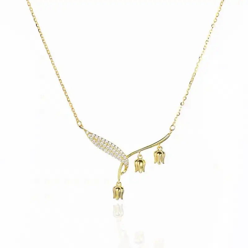 Lily of the Valley Pendant Necklace