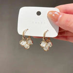 Lily of the Valley Triple Earrings