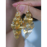 Lively Leaf Layered Earrings