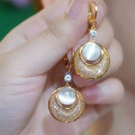 Long Ear Circles Hoop Earrings