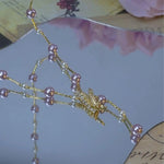 Long Sweater Chain Pendant Necklace