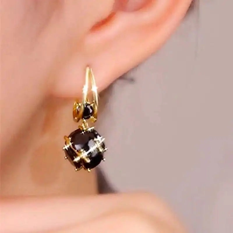 Long Tassel Pearl Drop Earrings